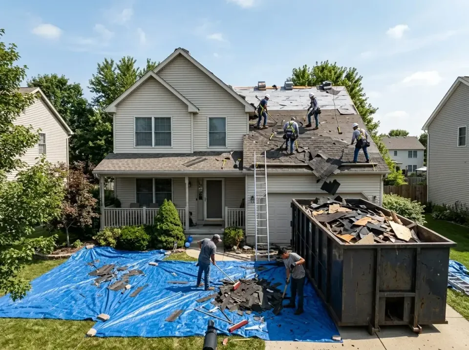 roof-replacement-debris-remova-004 — frequently asked questions, Cheapest Dumpster Rentals in Alexandria, AL